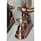 Kingston Brass KB160AXAC Heritage 4" Centerset Bathroom Faucet, Antique Copper KB160AXAC - alternate 5